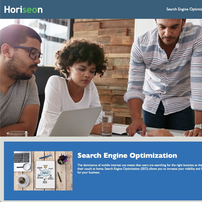 image of a website